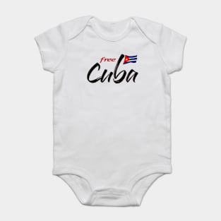 Free Cuba Baby Bodysuit